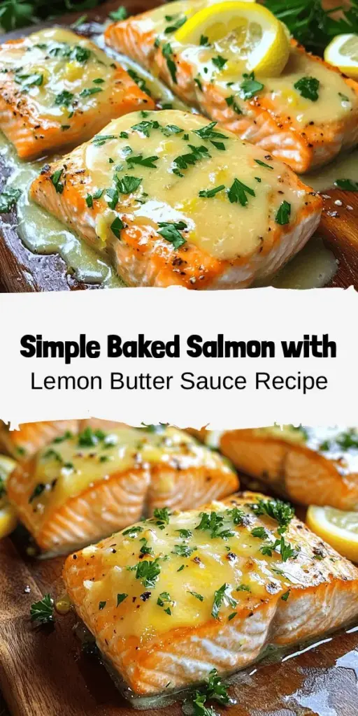 Discover the ultimate comfort food with this Easy Baked Salmon with Lemon Butter Cream Sauce recipe! Packed with flavor and nutrients, salmon is a fantastic choice for any meal. This simple dish combines zesty lemon and rich cream to elevate your dinner game. Perfect for weeknights or impressing guests, you won't believe how easy it is to make. Dive into the world of delicious, healthy eating! #BakedSalmon #HealthyEating #SeafoodLover #EasyRecipes #DinnerIdeas #Foodie