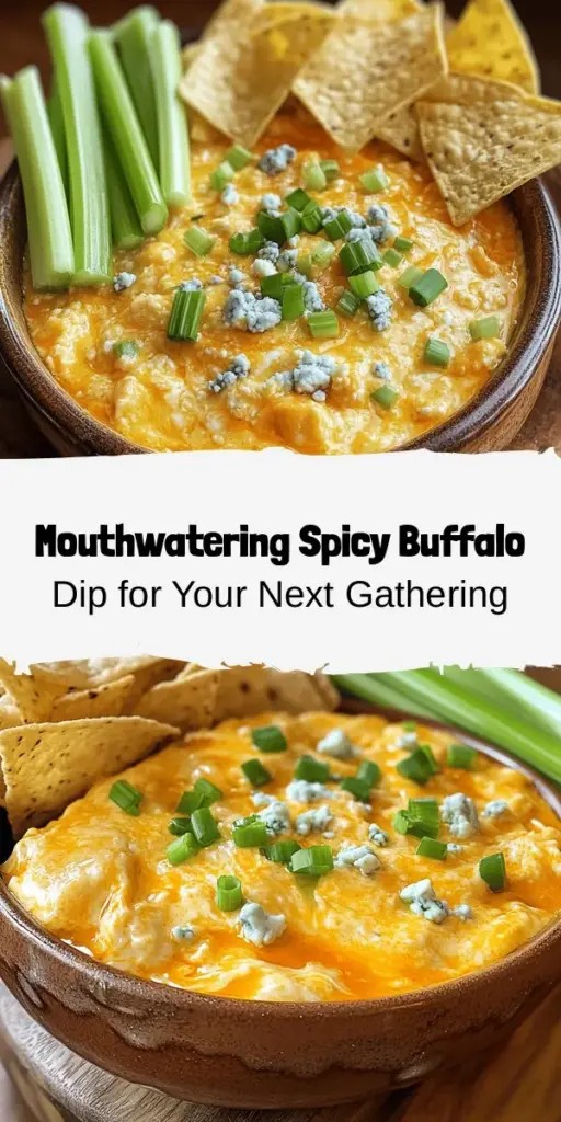 Discover the ultimate crowd-pleaser with Spicy Slow-Cooked Buffalo Bliss Dip! This creamy, zesty appetizer is perfect for game days, parties, or cozy gatherings. Made with shredded chicken, buffalo sauce, and a blend of cheeses, it offers a deliciously rich flavor that keeps everyone coming back for more. Serve with tortilla chips or veggie sticks for a delightful treat! Get ready to impress your guests! #BuffaloDip #Appetizer #PartyFood #SlowCooker #GameDaySnack #ComfortFood #Foodie