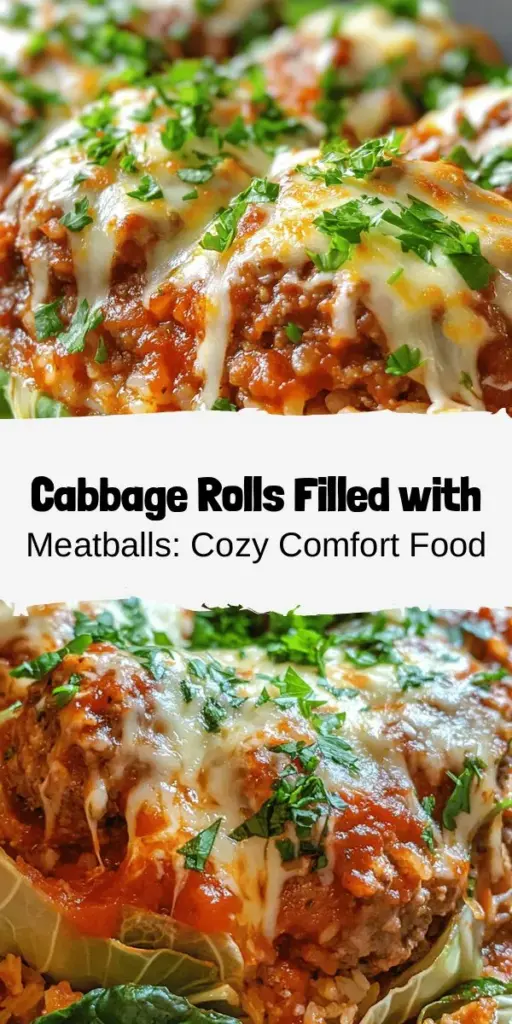 Indulge in the comforting flavors of Meatball Stuffed Whole Cabbage! This delightful dish features seasoned meatballs wrapped in tender cabbage leaves, creating a wholesome meal perfect for family gatherings or cozy evenings. Learn about the ingredients, nutritional benefits, and a step-by-step guide to bring this culinary favorite to life. Impress your loved ones with this heartwarming recipe! #ComfortFood #CabbageRolls #HomeCooking #FamilyRecipes #HeartyMeals