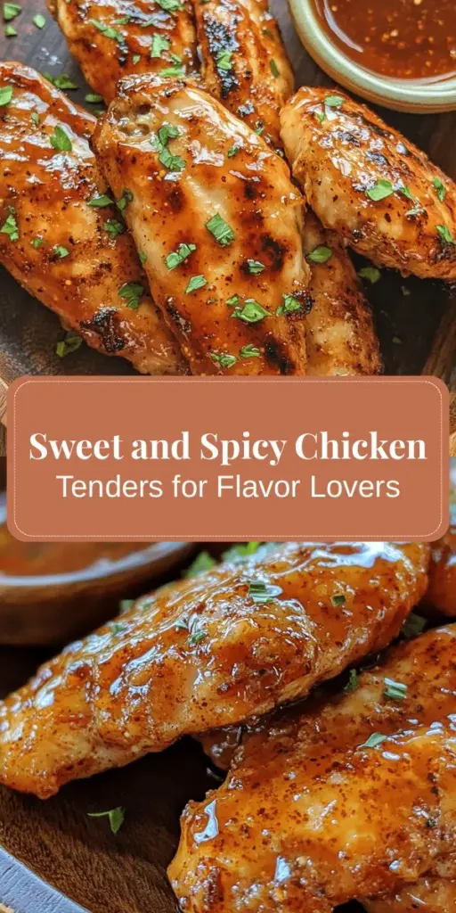 Discover the delicious fusion of flavors with Sweet and Spicy Hot Honey Chicken Tenders! This recipe features crispy chicken coated in a mouthwatering glaze of honey and hot sauce, creating the perfect balance of sweet and spicy. Ideal for any occasion – as an appetizer, main dish, or snack, these tenders are sure to be a hit. Dive into this culinary adventure and impress your family and friends with each flavorful bite! #ChickenTenders #HotHoney #ComfortFood #CulinaryAdventure #YummyRecipes