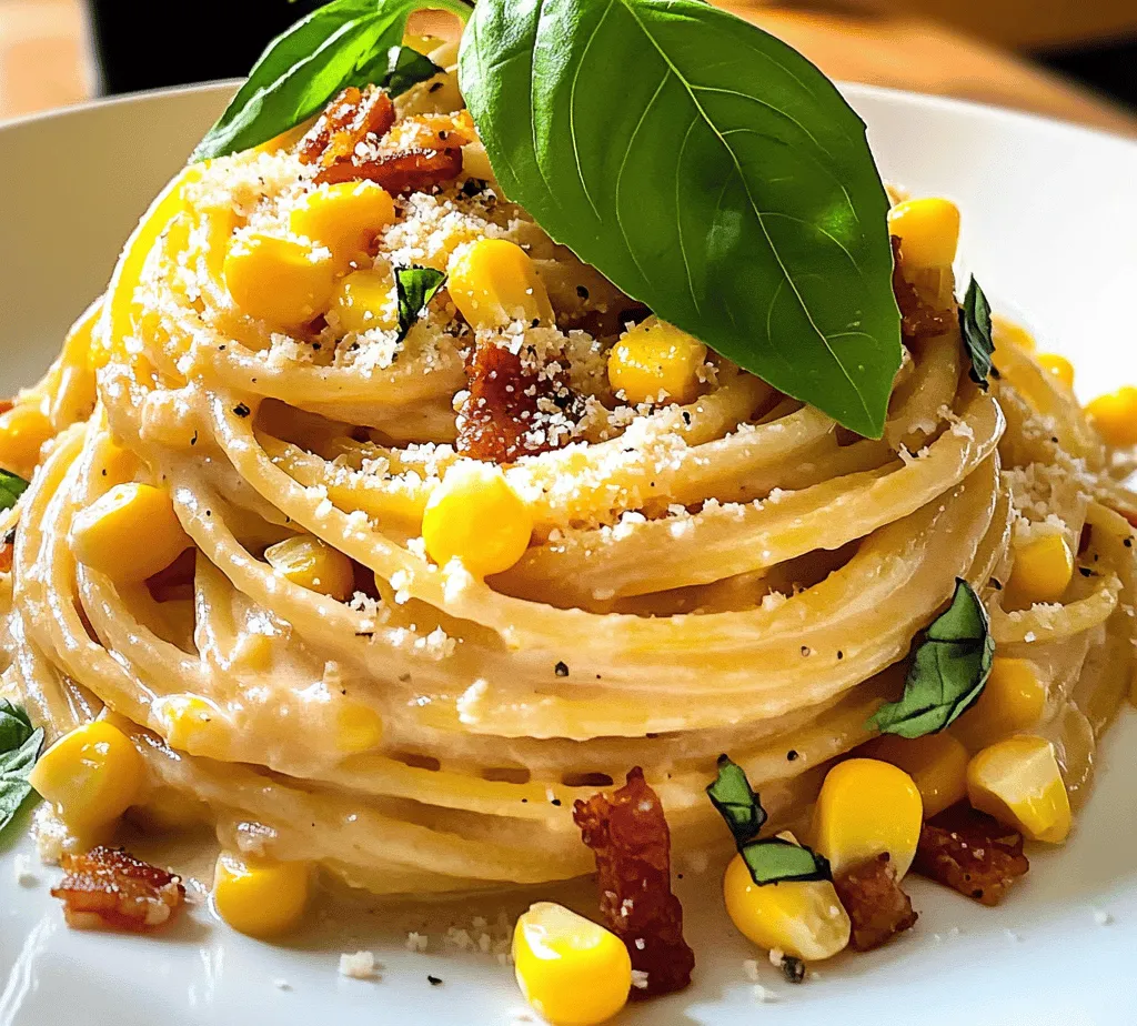 Parmesan Corn Bacon Pasta is a culinary delight that brings together the richness of creamy sauces, the savory notes of crispy bacon, and the natural sweetness of fresh corn. This dish has gained popularity for its comforting flavors and versatility, making it an ideal choice for both casual weeknight dinners and special occasions. The appeal lies not only in its taste but also in its simplicity; with just a handful of ingredients, you can create a meal that feels indulgent without requiring hours in the kitchen.