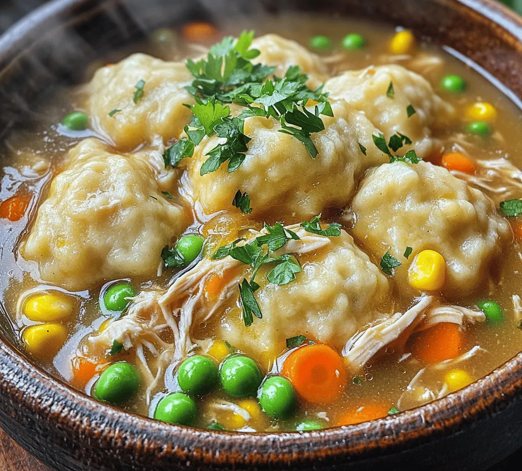 There's nothing quite like the warm embrace of a hearty bowl of chicken and dumplings, a classic comfort food that speaks to the soul. This dish has transcended generations, providing not only nourishment but also a sense of nostalgia for many. The symphony of tender chicken nestled in a creamy broth, combined with fluffy dumplings, creates a culinary experience that is both satisfying and heartwarming.