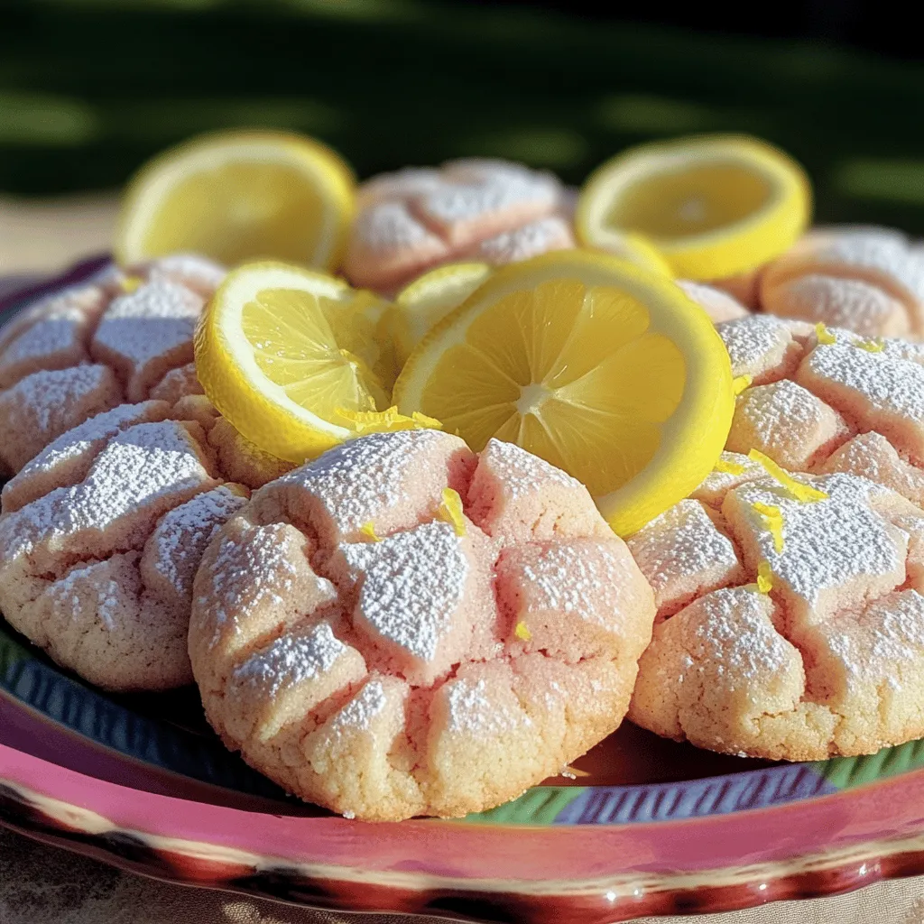 To bake pink lemonade cookies, you need a few basic ingredients. The main ones are butter, granulated sugar, and powdered sugar. You also need a large egg, lemon juice, and lemon zest. These give the cookies a bright and fresh flavor.