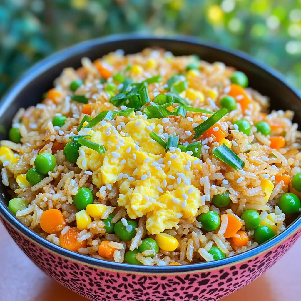 Using an air fryer for fried rice has many benefits. You can make a quick and tasty meal with less oil. This method keeps the rice crispy while locking in flavor.