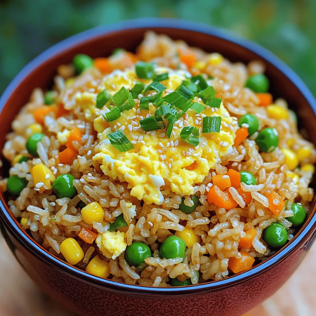 Using an air fryer for fried rice has many benefits. You can make a quick and tasty meal with less oil. This method keeps the rice crispy while locking in flavor.