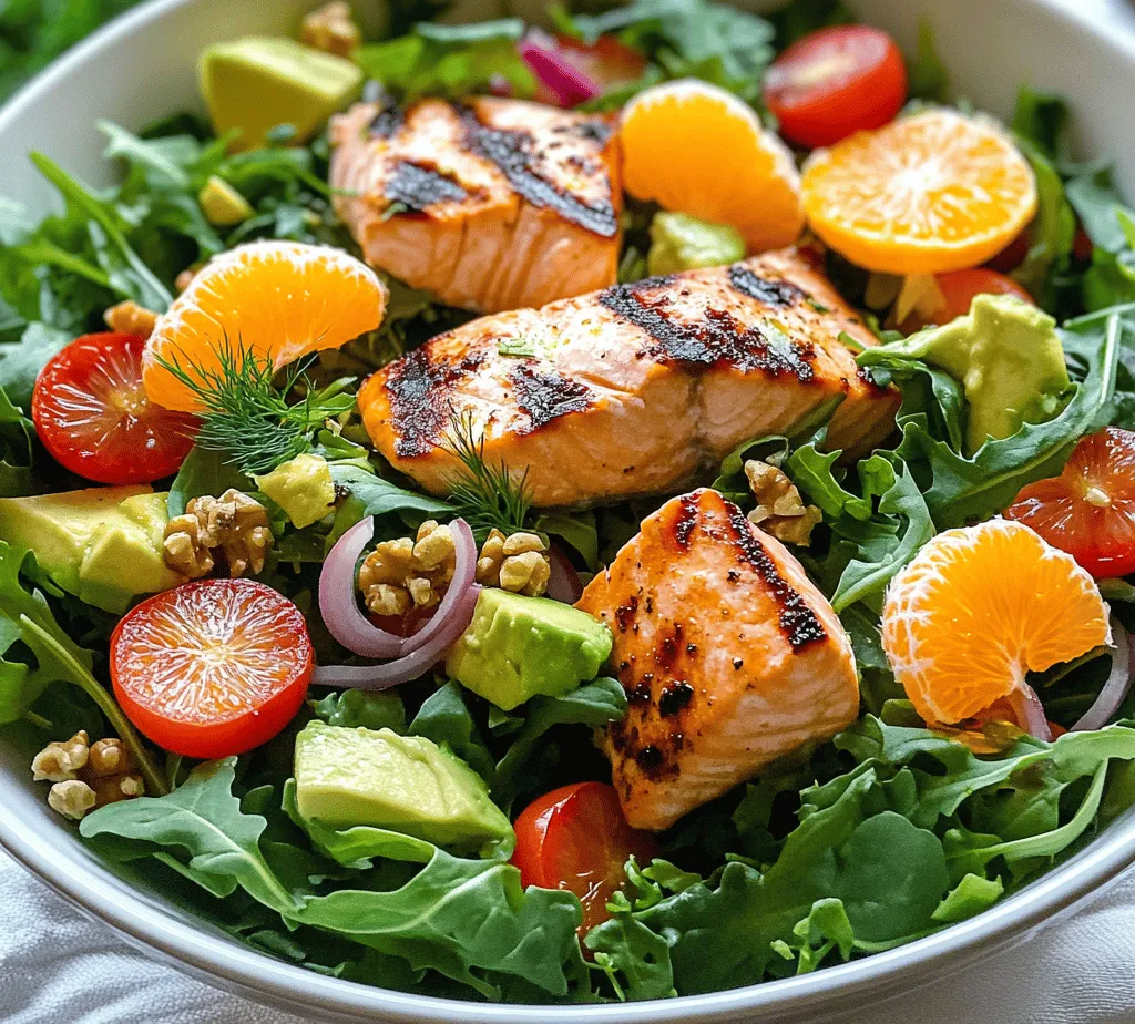 If you’re looking for a vibrant, refreshing dish that celebrates the rich flavors of the sea and the zest of citrus, look no further than the Zesty Citrus Salmon Salad. This recipe beautifully combines tender, flaky salmon with a medley of fresh greens and zesty citrus fruits, creating a salad that is as visually appealing as it is delicious. Perfectly suited for light lunches, dinner parties, or even meal preps, this salad is not just a feast for the eyes but also a powerhouse of nutrition.