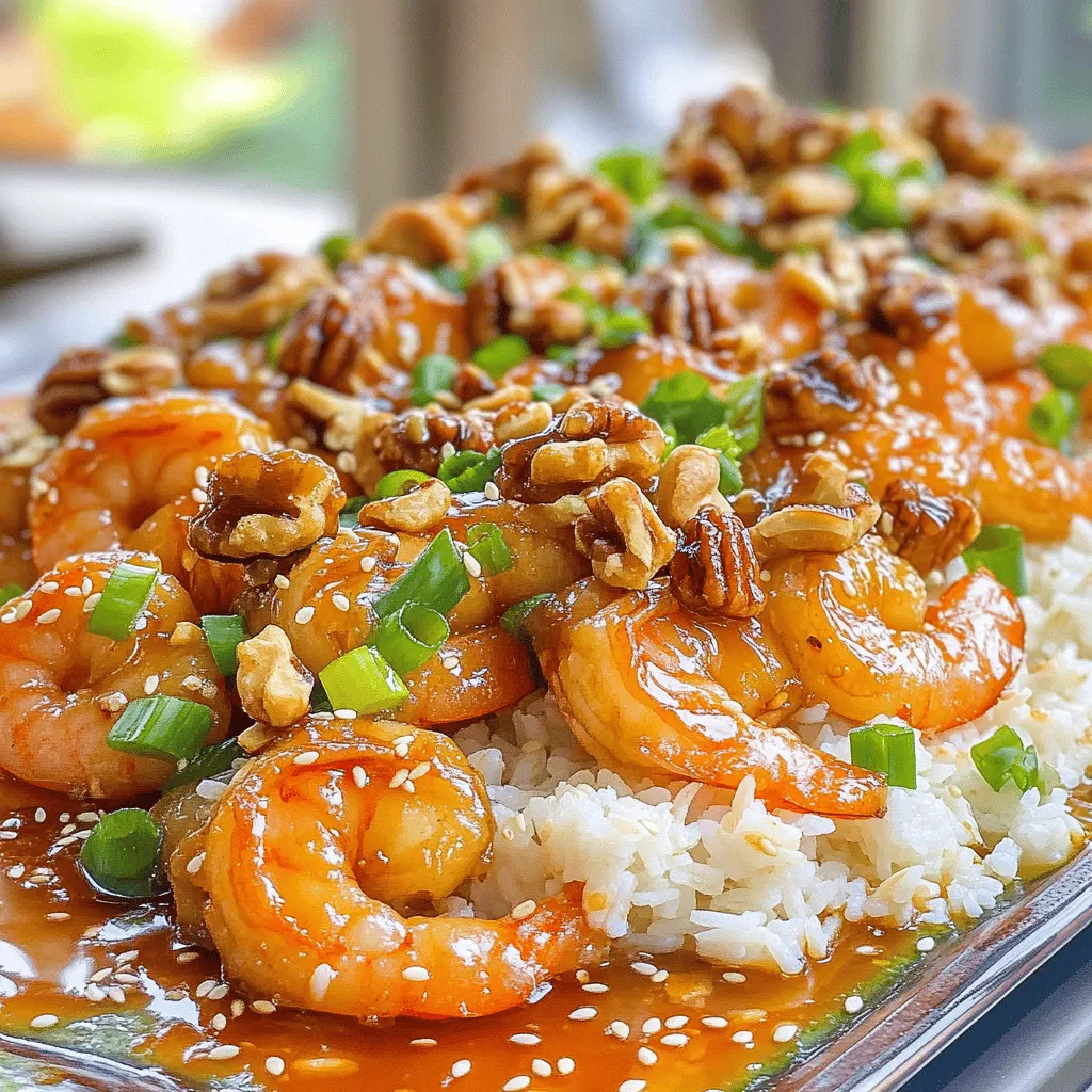 Honey walnut shrimp is a tasty dish packed with great flavors. The main ingredients are shrimp, walnuts, and a creamy sauce. Each part plays a key role in your dish’s taste and texture.