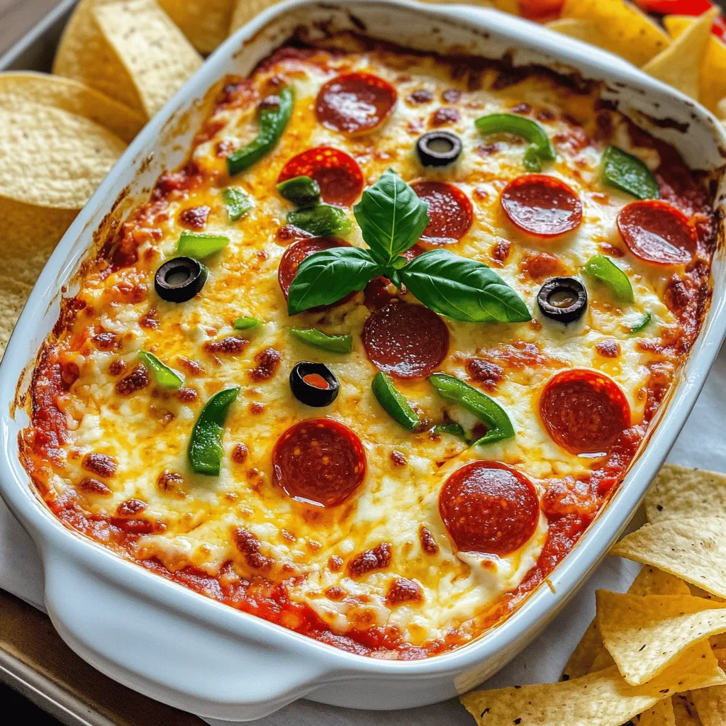 When I think of pizza dip, a few key ingredients come to mind. A great pizza dip needs a solid base. You will want cream cheese and sour cream for a rich, creamy texture. These two ingredients work wonders together. They provide a smooth base that holds all the flavors.