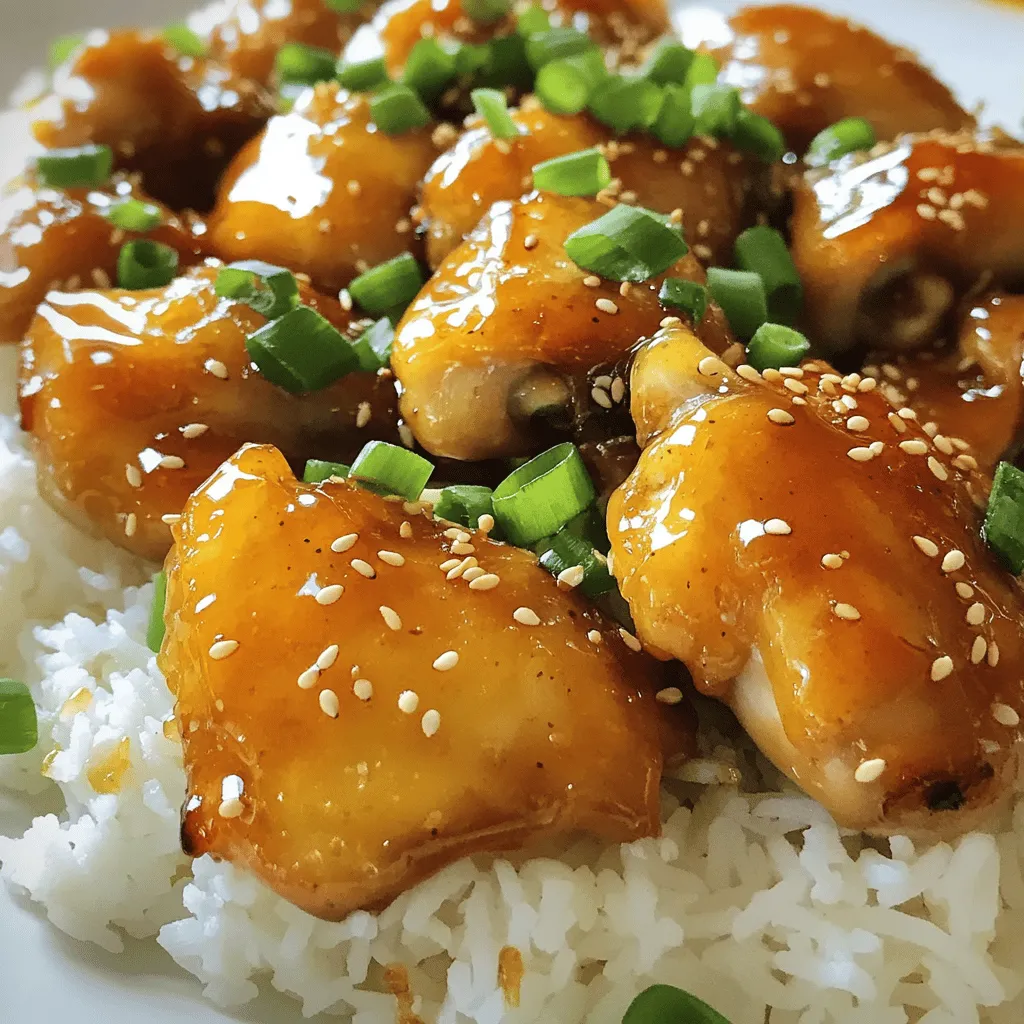 To create sticky honey chicken, you need simple yet powerful ingredients. First, use 1 pound of boneless, skinless chicken thighs. They give a juicy texture to the dish. Cut them into bite-sized pieces for even cooking.