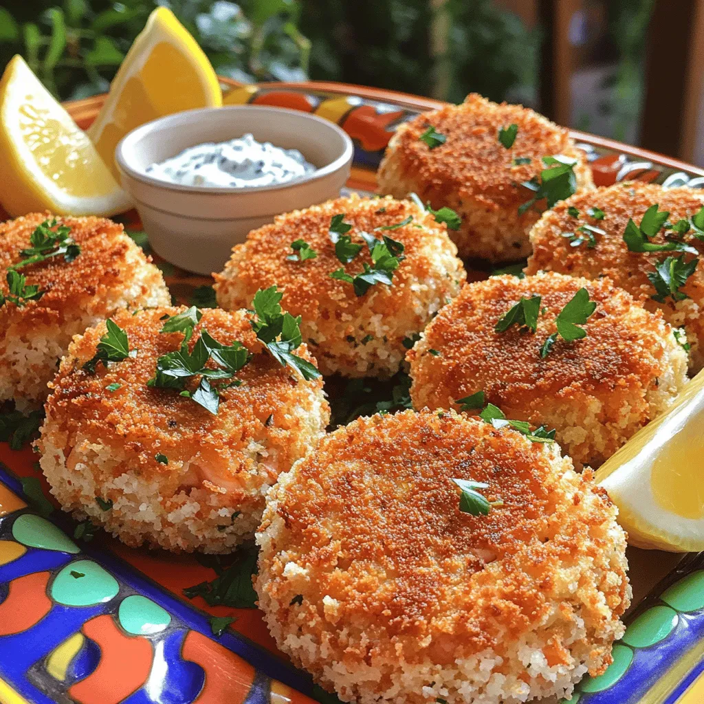 To make delicious salmon croquettes, you need some key ingredients. The base starts with canned salmon. I often use a 14 oz can. Drain and flake it well. Next, grab 1/2 cup of breadcrumbs. This adds texture to your croquettes.