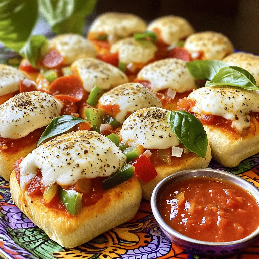 In recent years, sliders have taken the culinary scene by storm, becoming a go-to option for those seeking a versatile snack or meal. These bite-sized sandwiches are perfect for any occasion, whether you're hosting a party, preparing a family dinner, or just craving a quick and satisfying bite. Among the myriad of slider recipes available, Mini Pizza Sliders stand out as a delightful fusion of two beloved comfort foods—pizza and sliders. This recipe marries the classic flavors of pizza with the fun, shareable nature of sliders, making it an ideal choice for gatherings or casual weeknight meals.