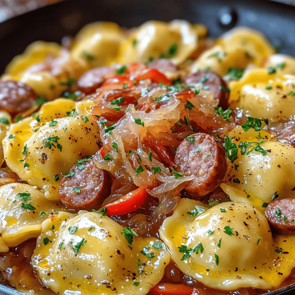 To make a great pierogi sausage skillet, you need simple, quality ingredients.