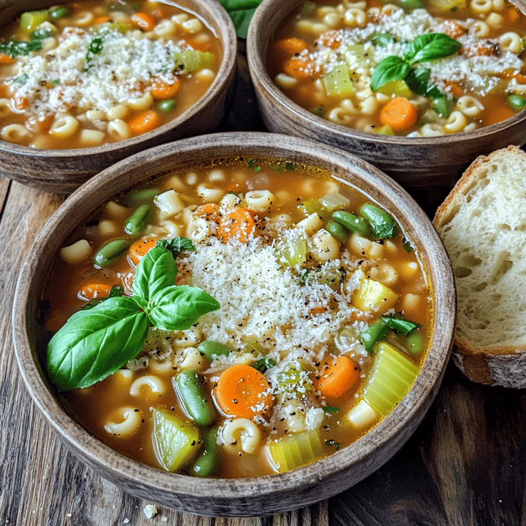 Minestrone soup is a mix of fresh veggies, beans, and pasta. To make a great soup, you need key ingredients.