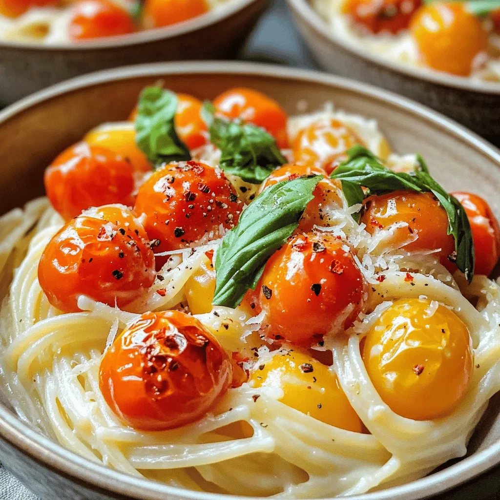 Creamy roasted tomato pasta shines for its simplicity. You need just a few key ingredients to make it. This dish is easy and quick, perfect for busy nights. You can whip it up in under an hour. The creamy sauce coats the pasta beautifully, making every bite rich and satisfying.