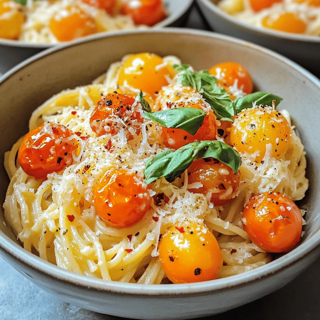 Creamy roasted tomato pasta shines for its simplicity. You need just a few key ingredients to make it. This dish is easy and quick, perfect for busy nights. You can whip it up in under an hour. The creamy sauce coats the pasta beautifully, making every bite rich and satisfying.