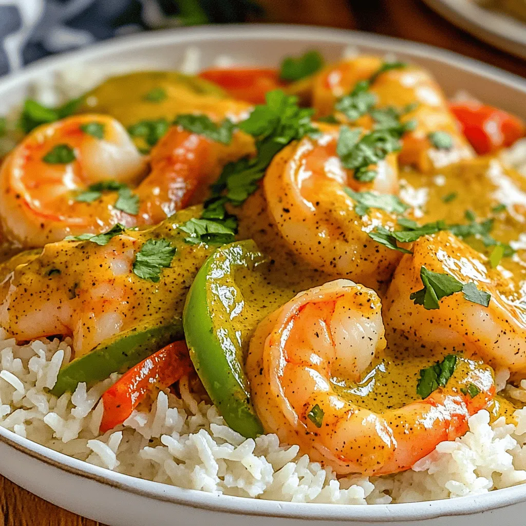 To make a great Jamaican curry shrimp, you need a few key ingredients. The main star is shrimp. I use one pound of large shrimp, peeled and deveined. Then, you need Jamaican curry powder. It gives that unique flavor. I like to use two tablespoons of it.