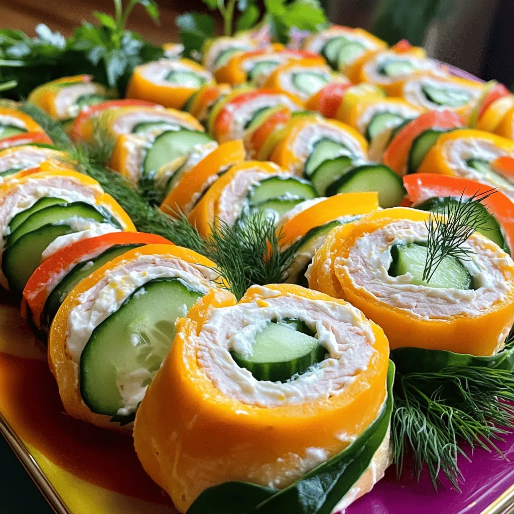 Low carb turkey roll-ups are a quick and tasty meal. They use turkey slices to wrap up healthy fillings. These roll-ups are easy to make and fun to eat. You can prepare them in just 15 minutes.