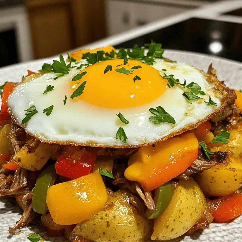 To make a great pulled pork hash, you need to start with the right ingredients. The main star is, of course, pulled pork. Use about 2 cups of cooked and shredded pork. This meat adds depth and flavor. Next, we need potatoes. Four medium potatoes, diced, work perfectly. They give the dish a hearty base and texture.