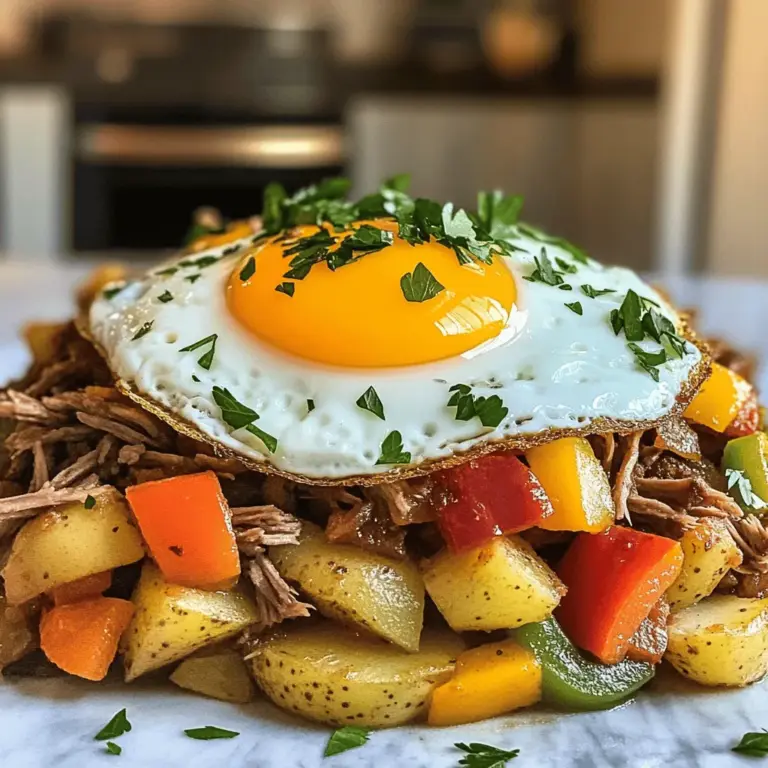 To make a great pulled pork hash, you need to start with the right ingredients. The main star is, of course, pulled pork. Use about 2 cups of cooked and shredded pork. This meat adds depth and flavor. Next, we need potatoes. Four medium potatoes, diced, work perfectly. They give the dish a hearty base and texture.