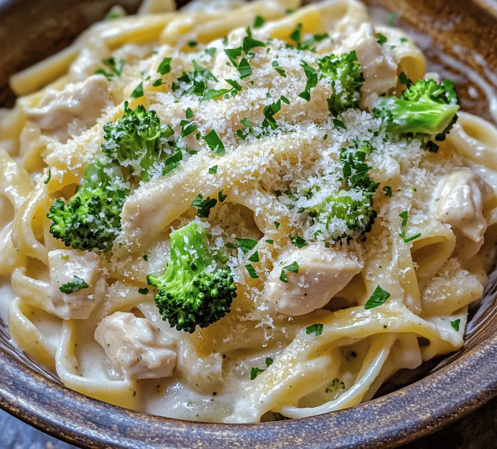 Welcome to the world of comforting, flavorful meals, where the fusion of ingredients creates a dish that is not only satisfying but also nutritious. The Chicken & Broccoli Alfredo Fiesta is an exemplary recipe that encapsulates everything we love about home-cooked food. This dish combines tender, juicy chicken with vibrant broccoli, all enveloped in a rich, creamy Alfredo sauce that invites you to indulge. Whether you're preparing a cozy family dinner or hosting a gathering with friends, this dish is sure to be a crowd-pleaser.