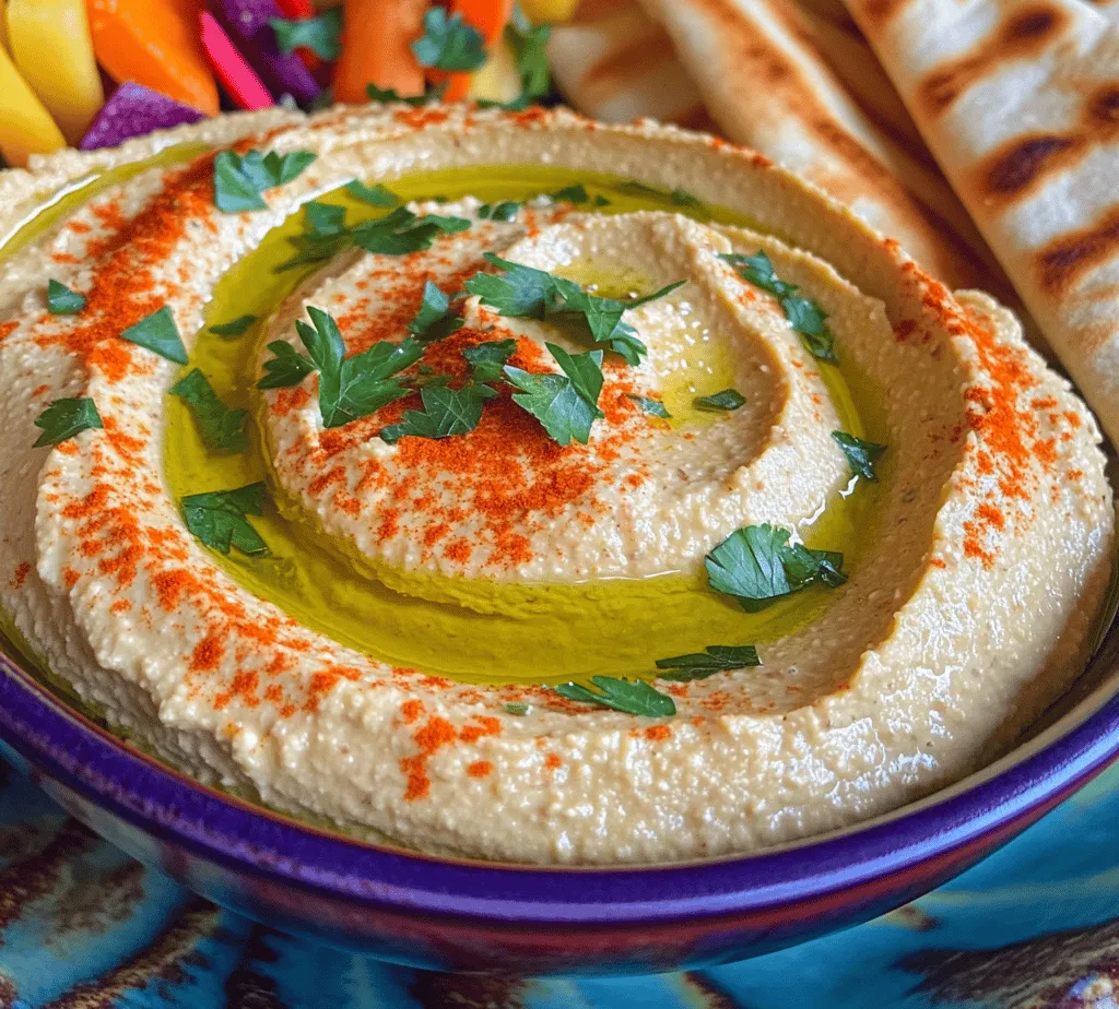 Hummus, a staple of Middle Eastern cuisine, has become a beloved dip worldwide, celebrated for its creamy texture and rich flavor. This versatile spread is not only delicious but also highly nutritious, making it an excellent addition to any meal or snack. One of the standout variations of this classic dish is roasted garlic hummus. The incorporation of roasted garlic elevates the flavor profile, imparting a sweet, caramelized richness that sets it apart from traditional hummus recipes.