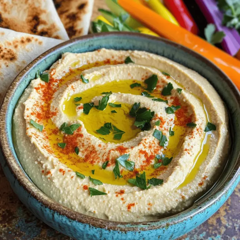 Hummus, a staple of Middle Eastern cuisine, has become a beloved dip worldwide, celebrated for its creamy texture and rich flavor. This versatile spread is not only delicious but also highly nutritious, making it an excellent addition to any meal or snack. One of the standout variations of this classic dish is roasted garlic hummus. The incorporation of roasted garlic elevates the flavor profile, imparting a sweet, caramelized richness that sets it apart from traditional hummus recipes.