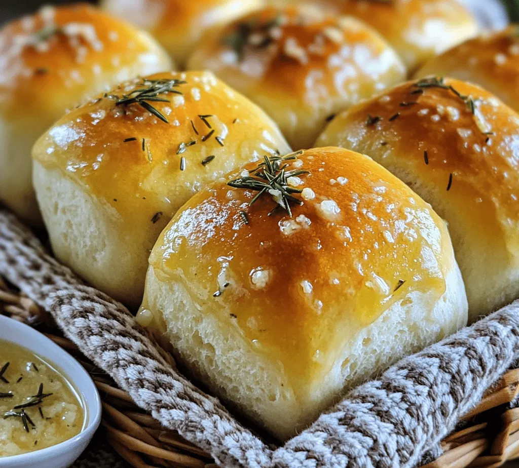 Indulging in freshly baked bread fills the home with warmth and comfort, making it an essential part of family dinners and gatherings. The aroma of bread baking in the oven is enough to evoke feelings of nostalgia and anticipation, as it often accompanies cherished moments shared with loved ones. Among the many bread recipes, Rosemary Dinner Rolls with Garlic Butter stand out as a delightful combination of flavors and textures. These rolls are not only soft and pillowy but also infused with the fragrant essence of rosemary and the rich taste of garlic butter, creating a mouthwatering experience that elevates any meal.