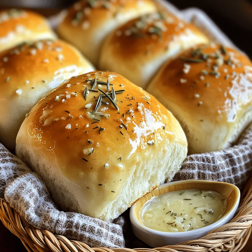 Indulging in freshly baked bread fills the home with warmth and comfort, making it an essential part of family dinners and gatherings. The aroma of bread baking in the oven is enough to evoke feelings of nostalgia and anticipation, as it often accompanies cherished moments shared with loved ones. Among the many bread recipes, Rosemary Dinner Rolls with Garlic Butter stand out as a delightful combination of flavors and textures. These rolls are not only soft and pillowy but also infused with the fragrant essence of rosemary and the rich taste of garlic butter, creating a mouthwatering experience that elevates any meal.