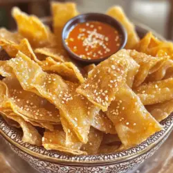 Wonton strips are a beloved snack and appetizer that has made their way into the hearts of food lovers around the world. Known for their delightful crunch and savory flavor, these crispy strips can elevate any meal or gathering. Whether served as a side dish, a topping for soups and salads, or simply enjoyed on their own, wonton strips provide a satisfying texture that complements countless culinary creations. The magic of these crunchy morsels lies not only in their taste but also in their ease of preparation, making them perfect for both casual snacking and entertaining guests.