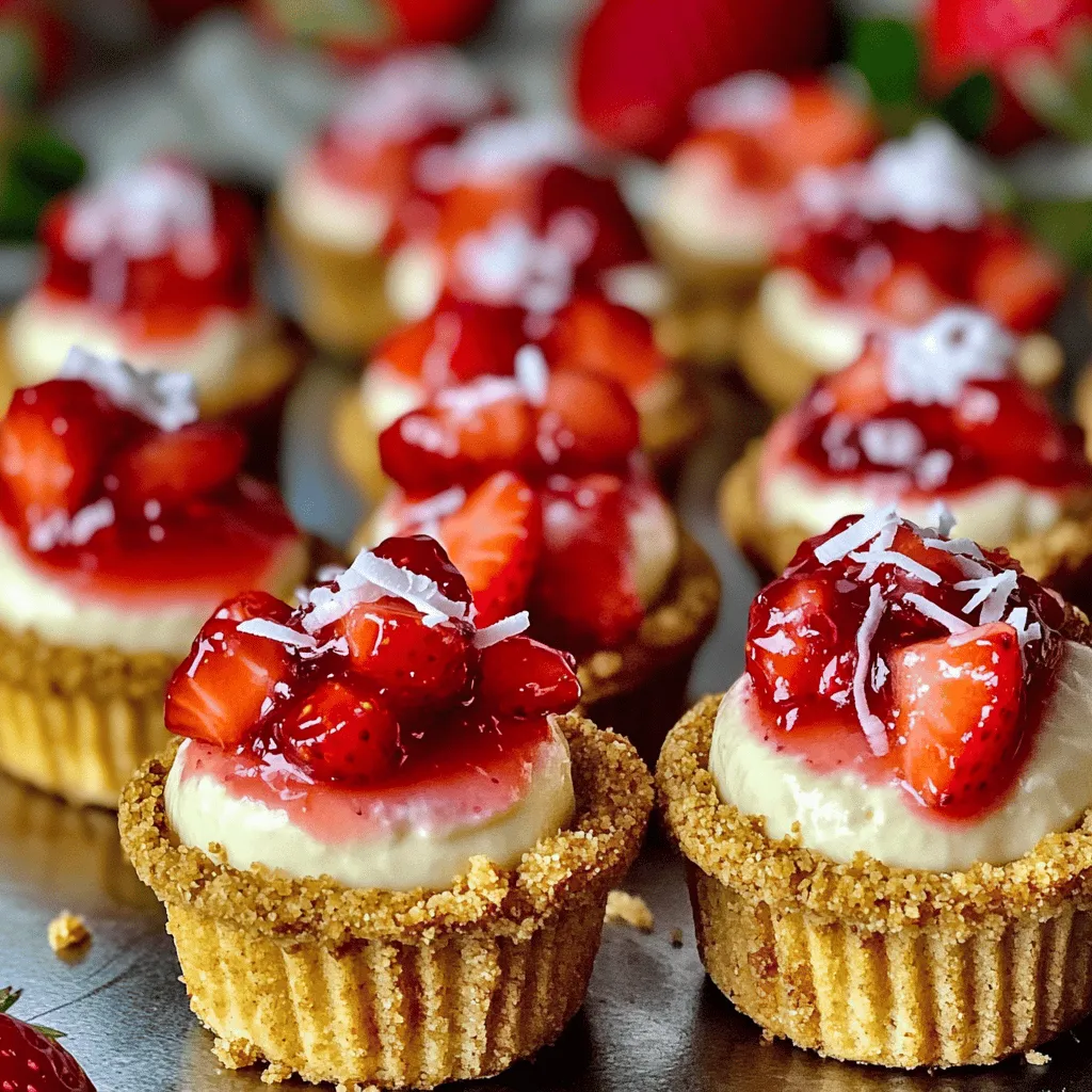 Strawberry cheesecake crunch bites are a fun twist on a classic dessert. These mini treats have a creamy filling and a crunchy base. The bites are easy to make and perfect for gatherings. They offer a delightful blend of creamy cheesecake and fresh strawberries.