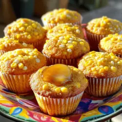 Cornbread muffins are a beloved staple in various cuisines, particularly in American Southern cooking. Their warm, comforting texture and subtly sweet flavor make them a favorite accompaniment to many dishes, from hearty stews to barbecues. Cornbread itself has deep roots in American culinary history, dating back to Native American tribes who utilized corn as a primary food source. Over the years, cornbread has evolved and adapted into numerous forms, with muffins being one of the most popular versions.