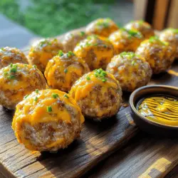 Sausage balls have long been a beloved staple in the world of appetizers and snacks, charming party-goers and family members alike with their savory goodness. These bite-sized delights are easy to make, versatile, and packed with flavor, making them a go-to choice for gatherings, game days, or simply for a cozy night in. With their crispy exterior and tender interior, sausage balls offer a satisfying eating experience that many crave. But what if we could elevate this classic recipe to new heights? Enter the "Sausage Balls with a Cheesy Twist."