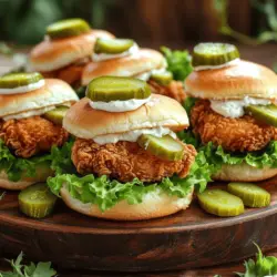 Fried chicken sliders are a tasty treat. To make them, you need a few key ingredients. Here’s a list of fried chicken slider ingredients that make these sliders shine.