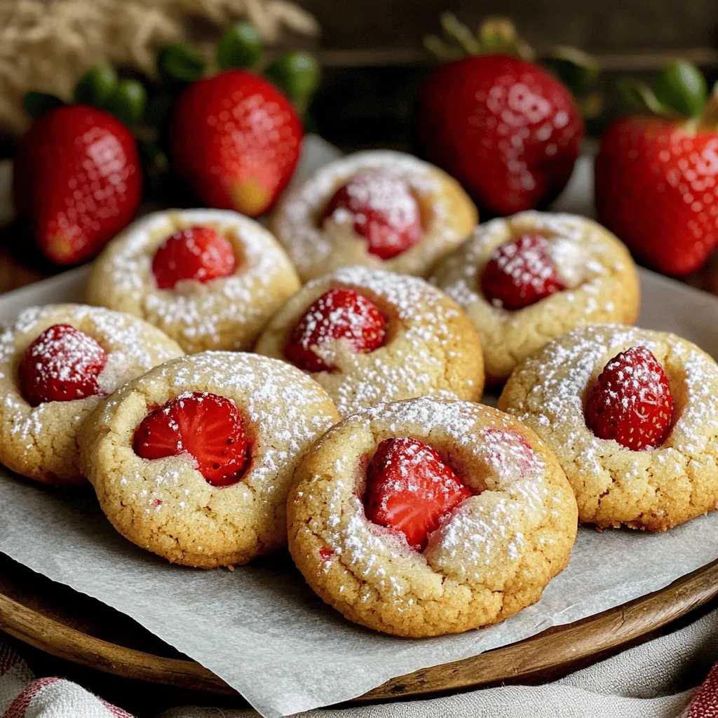 Enhancing the flavor of strawberry cookies can elevate your baking game. Start by adding a splash of lemon juice or zest. This bright note balances the sweetness of the strawberries. You can also mix in a dash of salt. Salt brings out the berry's natural flavor.