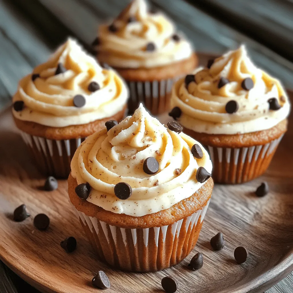 To make cookie dough cupcakes, you need simple, fun ingredients. The key is to use fresh items. For the cupcakes, you need flour, baking soda, salt, butter, brown sugar, granulated sugar, eggs, vanilla, milk, and chocolate chips. These cookie dough cupcake ingredients mix well to create a tasty treat.