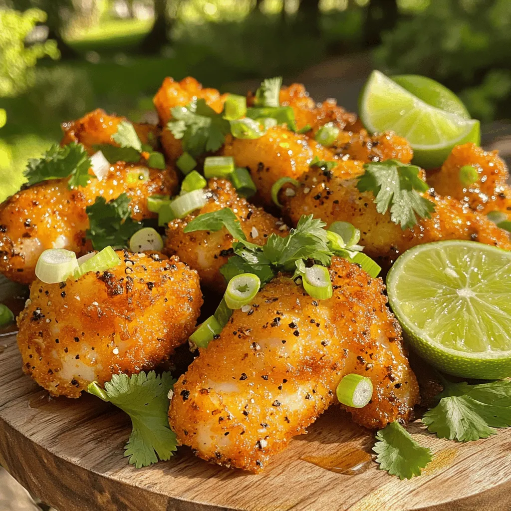 Salt and pepper chicken needs simple, fresh ingredients. You will need 500g of boneless chicken thighs. I prefer thighs for their juicy taste. Cut them into bite-sized pieces for even cooking.