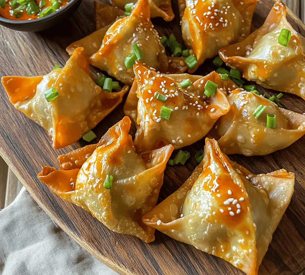 To create the perfect Air Fryer Buffalo Chicken Wontons, it’s essential to understand the key components that will come together to create this delectable dish. Each ingredient plays a crucial role in building flavor and texture, making it vital to use quality components.