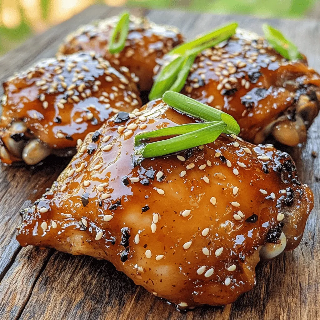 To make honey garlic chicken, you need some key items. The first is chicken. I recommend using boneless, skinless chicken thighs for the best flavor. They stay juicy and tender during cooking.