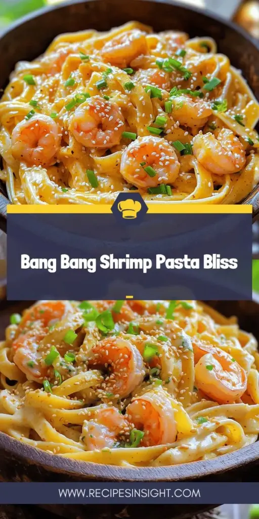 Elevate your weeknight dinners with this flavorful and easy Bang Bang Shrimp Pasta recipe! Combining perfectly cooked shrimp with a creamy, spicy sauce, this dish is sure to impress. Discover key ingredients, helpful cooking tips, and delicious variations to personalize your meal. Ready to make pasta magic? Click through for the full recipe and transform your dinner routine into something exciting and delicious!