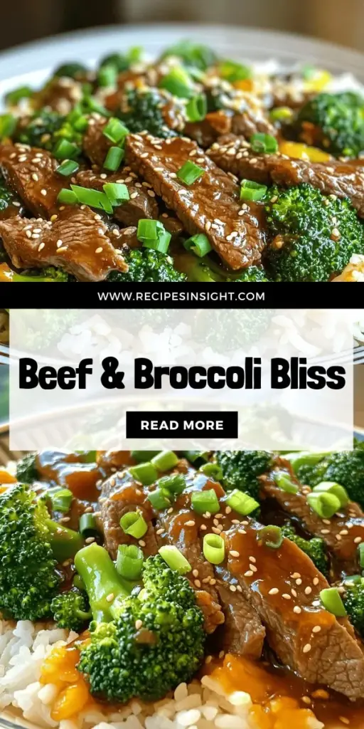 Elevate your dinner experience with our flavorful Beef & Broccoli Delight recipe! This classic dish beautifully combines tender beef and fresh broccoli in a savory sauce that's both nutritious and satisfying. Perfect for a weeknight meal or a gathering, this recipe highlights the importance of fresh ingredients and essential cooking techniques. Click through for detailed steps and tips to create your own delicious Beef & Broccoli Delight tonight!