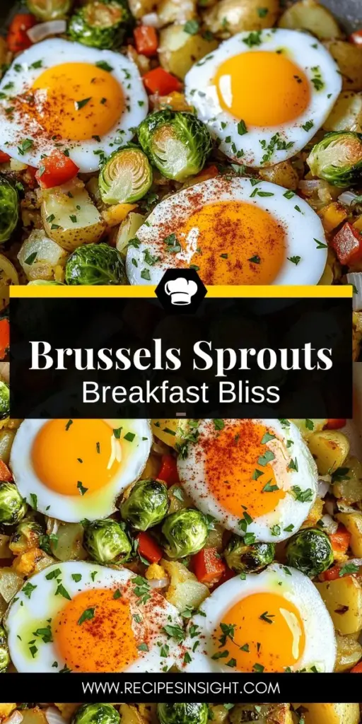 Start your morning with a delicious Brussels Sprouts Breakfast Hash that's full of flavor and nutrients! This hearty dish is easy to make and customizable to suit any taste, whether you're a veggie lover or seeking something satisfying. Discover the essential ingredients and cooking tips to create this perfect breakfast or brunch meal. Click through for the full recipe and transform your breakfast routine into a delightful experience!