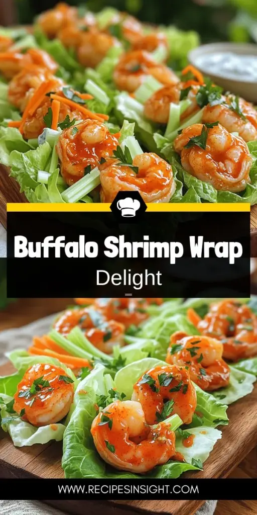 Craving a delicious and healthy meal? Try Buffalo Shrimp Lettuce Wraps! These flavorful wraps are packed with juicy shrimp, fresh veggies, and a kick of buffalo sauce, making them perfect for any occasion. Follow our easy guide to whip up this quick dish in just 30 minutes. Whether for a family dinner or a gathering, these wraps will impress everyone at your table. Click through to explore the full recipe and elevate your mealtime!