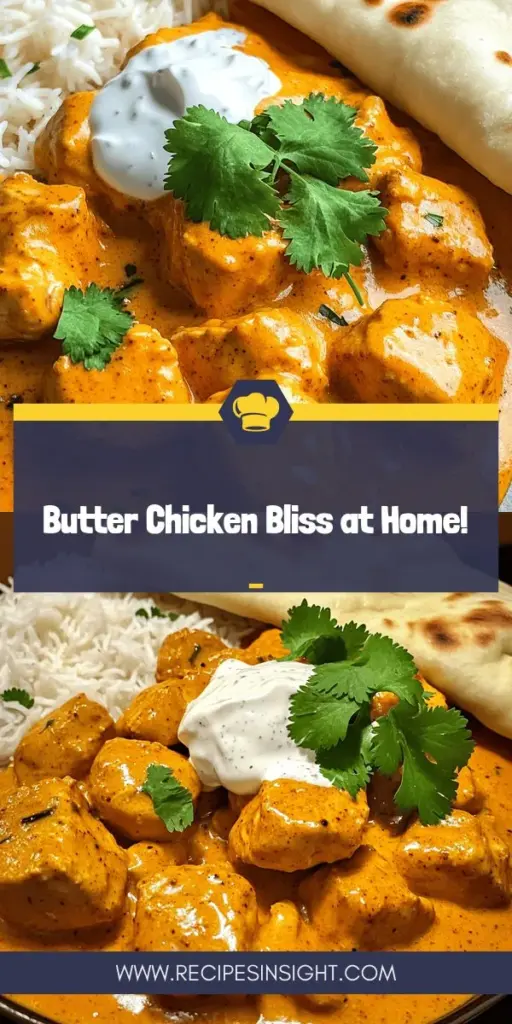 Discover the delightful flavors of butter chicken with this easy and delicious recipe! Learn about its rich history, key ingredients, and cooking tips that will elevate your dish to perfection. Whether you’re a beginner or an experienced cook, you’ll find the perfect guidance to create a creamy, mouthwatering butter chicken that pairs beautifully with naan or rice. Click through to explore the full recipe and start your culinary adventure today!