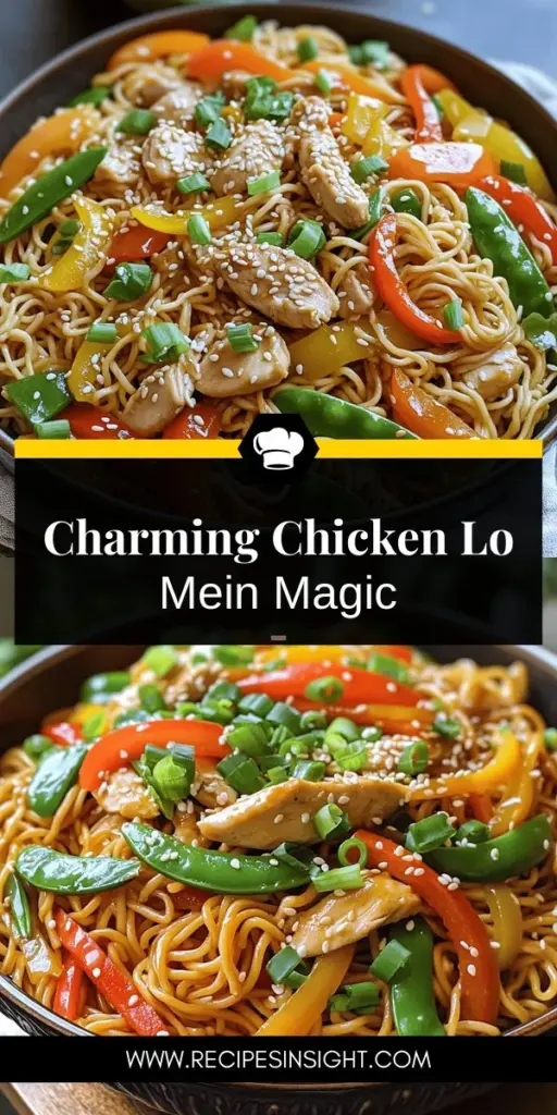 Elevate your dinner game with this delightful Chicken Lo Mein recipe, perfect for any occasion! Discover how to create tender noodles stir-fried with fresh vegetables and juicy chicken, all coated in a savory sauce that will impress your family and friends. This versatile dish allows for easy customization to suit your dietary preferences. Click through to explore the step-by-step guide and bring this tasty restaurant favorite into your kitchen today!