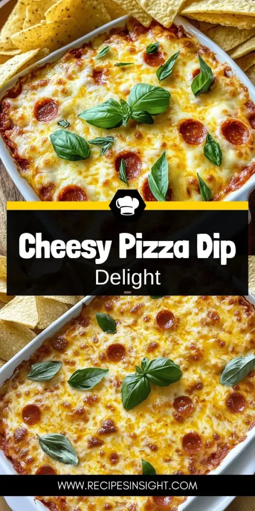 Elevate your next gathering with the ultimate party appetizer: cheesy pizza dip! This creamy, savory dip blends rich cheeses, zesty marinara, and flavorful pepperoni for a taste that's reminiscent of your favorite pizza. Perfect for game nights, potlucks, or cozy evenings with friends, this recipe is easy to make and guaranteed to please a crowd. Click through to discover the full recipe and tips for serving this delicious dip!