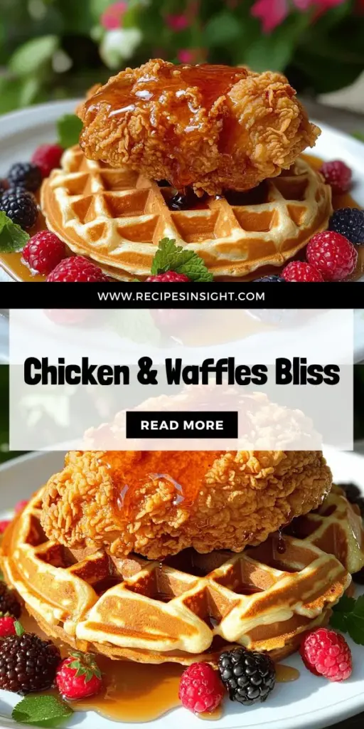 Indulge in the ultimate comfort food with chicken and waffles! This delightful dish perfectly blends crispy, savory chicken with fluffy, sweet waffles, all topped with rich maple syrup. Discover the history behind this beloved classic and learn how to recreate it at home with our easy-to-follow recipe. Whether you're dining out or cooking in, chicken and waffles will satisfy your cravings. Click through to explore the full recipe and elevate your brunch game today!