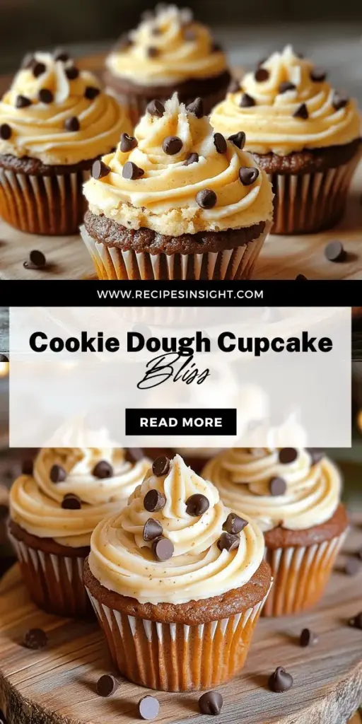 Dive into the delicious world of cookie dough cupcakes! These fun and flavorful treats combine soft cupcake bases with creamy cookie dough frosting for a delightful dessert everyone will love. Whether you're baking for a special occasion or just satisfying your sweet tooth, this guide provides all the essential ingredients and helpful tips. Get ready to impress with easy substitutions and creative decoration ideas. Click through to explore the full recipe and start baking today!