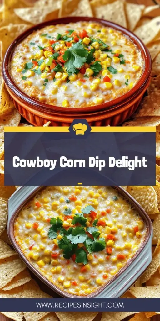 Dive into the delicious world of Cowboy Corn Dip with our ultimate guide! Discover the rich history, key ingredients, and simple step-by-step instructions to create this creamy, flavorful dip that’s perfect for any gathering. With its sweet corn, zesty spices, and cheesy goodness, it's sure to be a hit at your next barbecue or party. Click through now and learn how to make this crowd-pleaser that everyone will love!