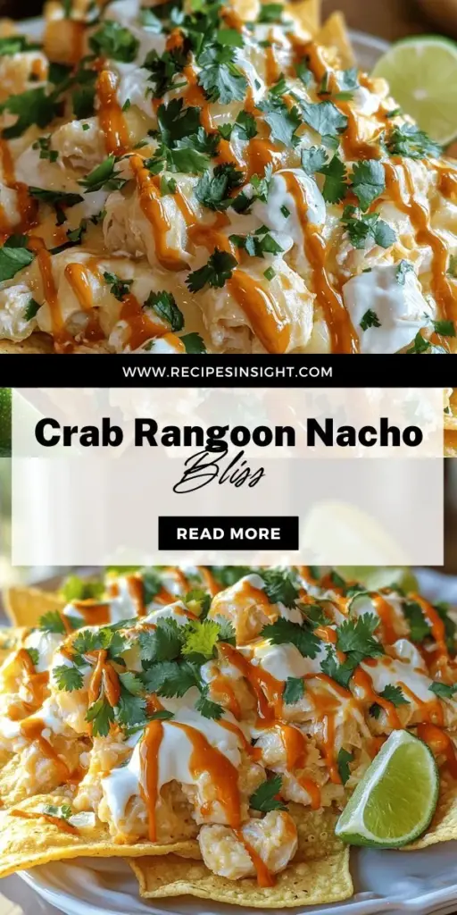 Indulge in the ultimate snack experience with Crab Rangoon Nachos, a delicious fusion of two crowd-pleasers! This innovative dish layers crunchy tortilla chips with a creamy crab mixture, gooey melted cheese, and zesty toppings. Perfect for game days, parties, or cozy evenings at home, these nachos will delight your taste buds and impress your guests. Click through to explore the mouthwatering recipe and learn how to make this unforgettable treat!