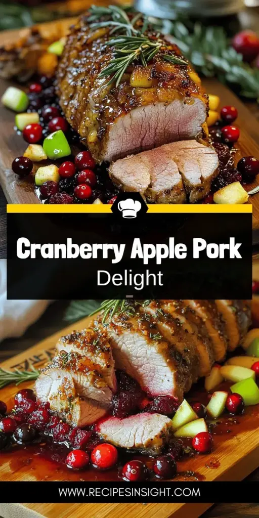 Indulge in the deliciousness of our Cranberry Apple Pork Tenderloin Recipe! This dish combines juicy pork with a tangy cranberry and sweet apple sauce, creating a flavor explosion perfect for festive gatherings. Easy to prepare yet elegant, it’s sure to impress your family and friends. Click through for step-by-step instructions and tips to make this comforting meal a star at your dinner table. Don’t miss out on this crowd-pleaser!